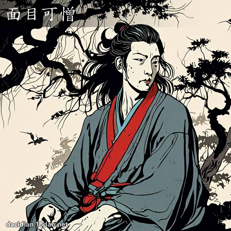 面目可憎 配图