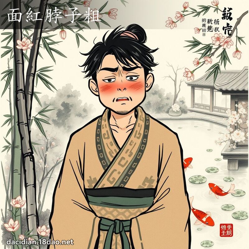 面紅脖子粗 配图