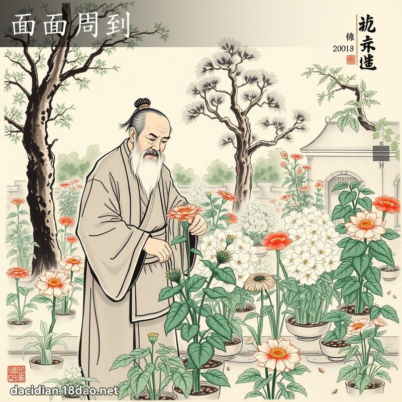 面面周到 配图