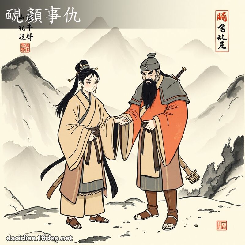 靦顏事仇 配图