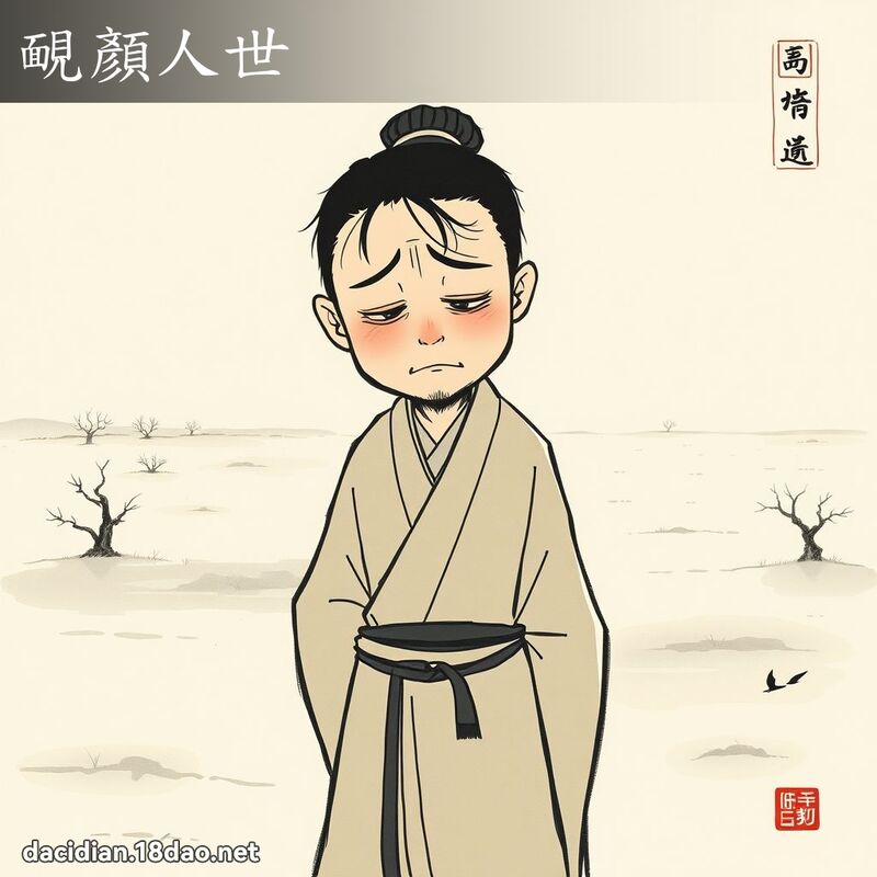 靦顏人世 配图