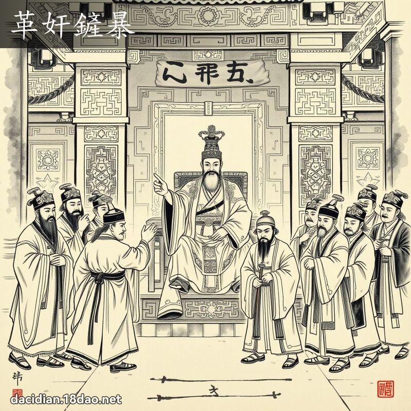 革奸鏟暴 配图