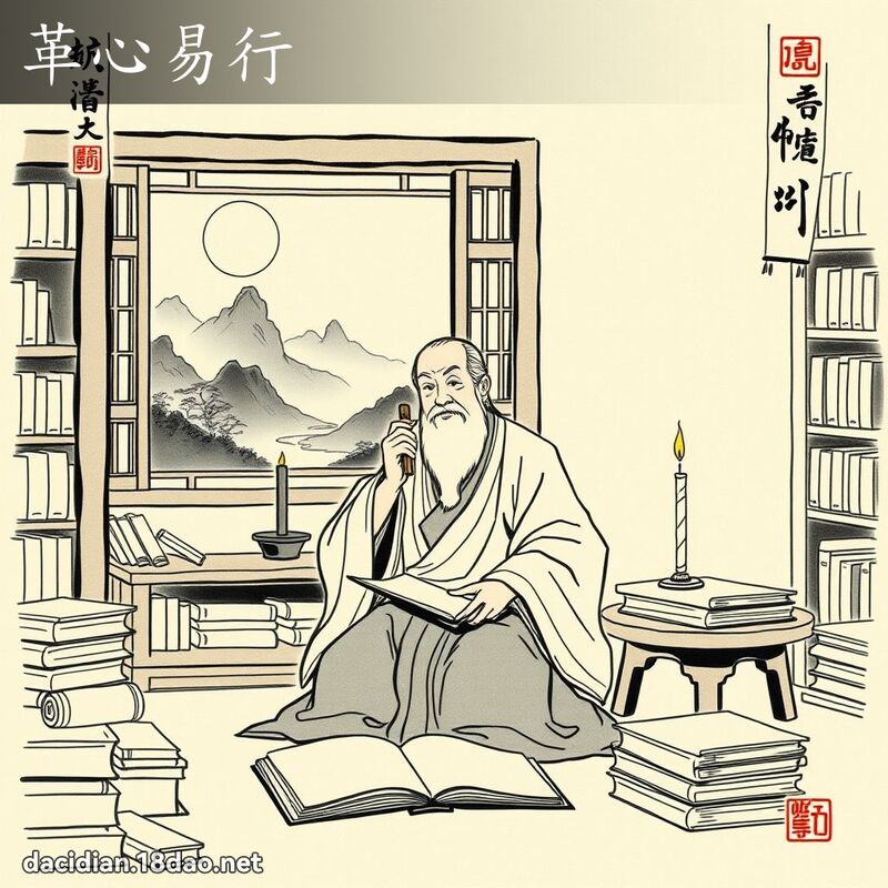 革心易行 配图
