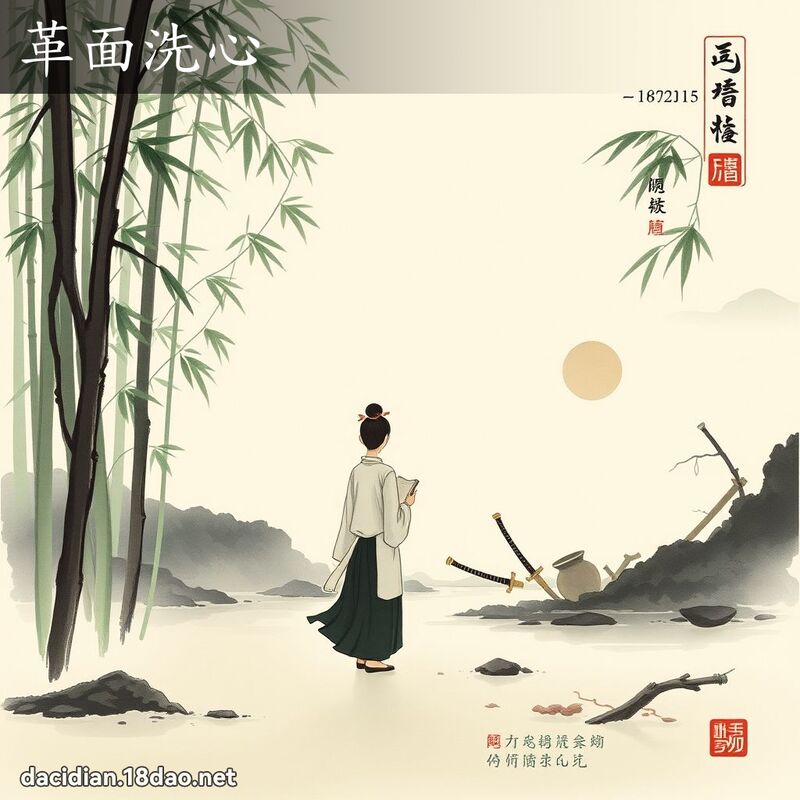 革面洗心 配图