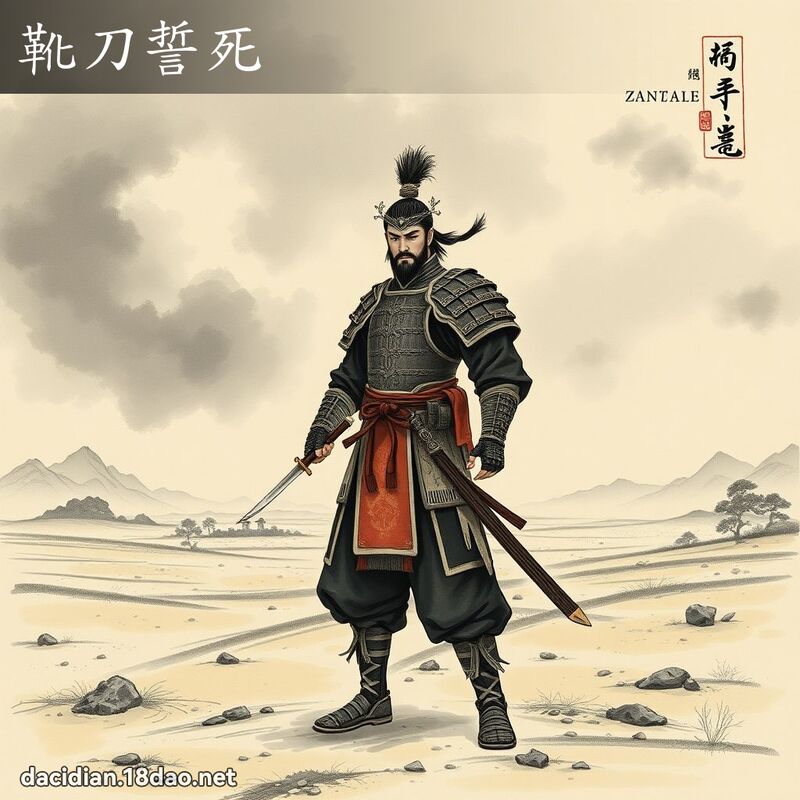 靴刀誓死 配图