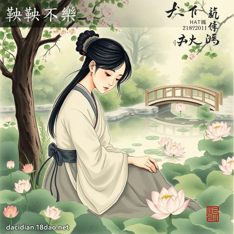 鞅鞅不樂 配图