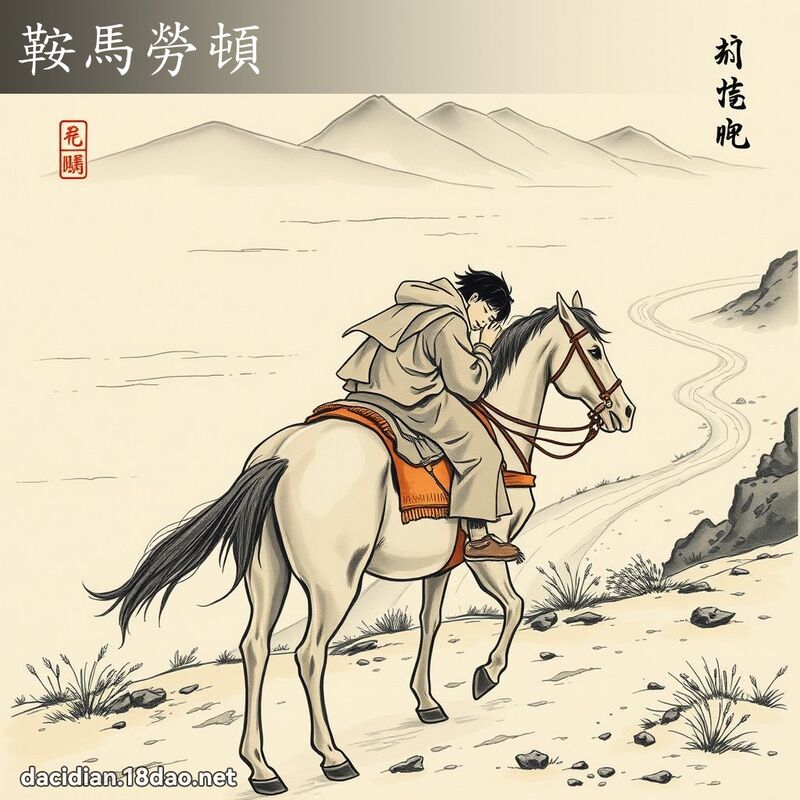 鞍馬勞頓 配图