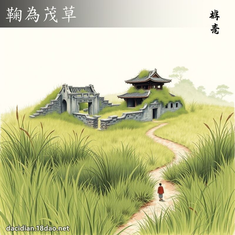 鞠為茂草 配图