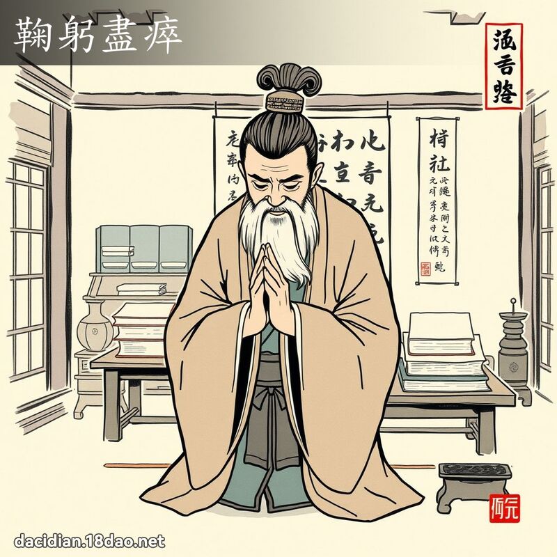 鞠躬盡瘁 配图