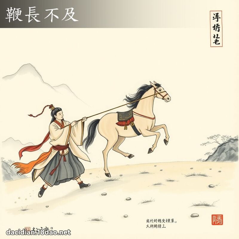 鞭長不及 配图