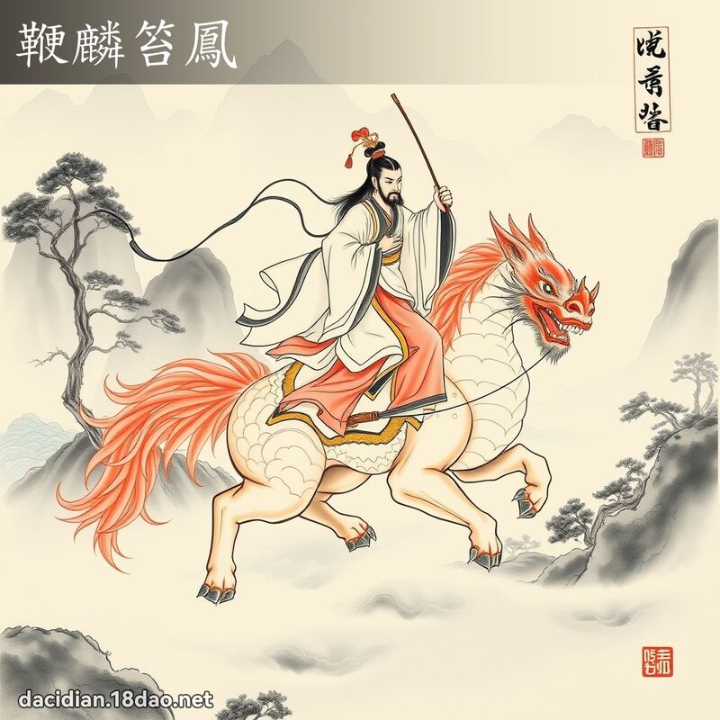 鞭麟笞鳳 配图