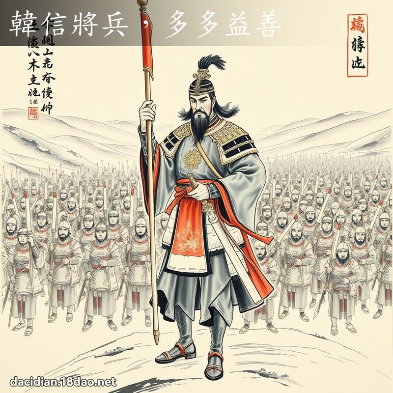 韓信將兵,多多益善 配图