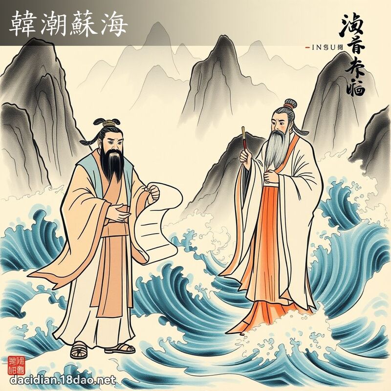 韓潮蘇海 配图