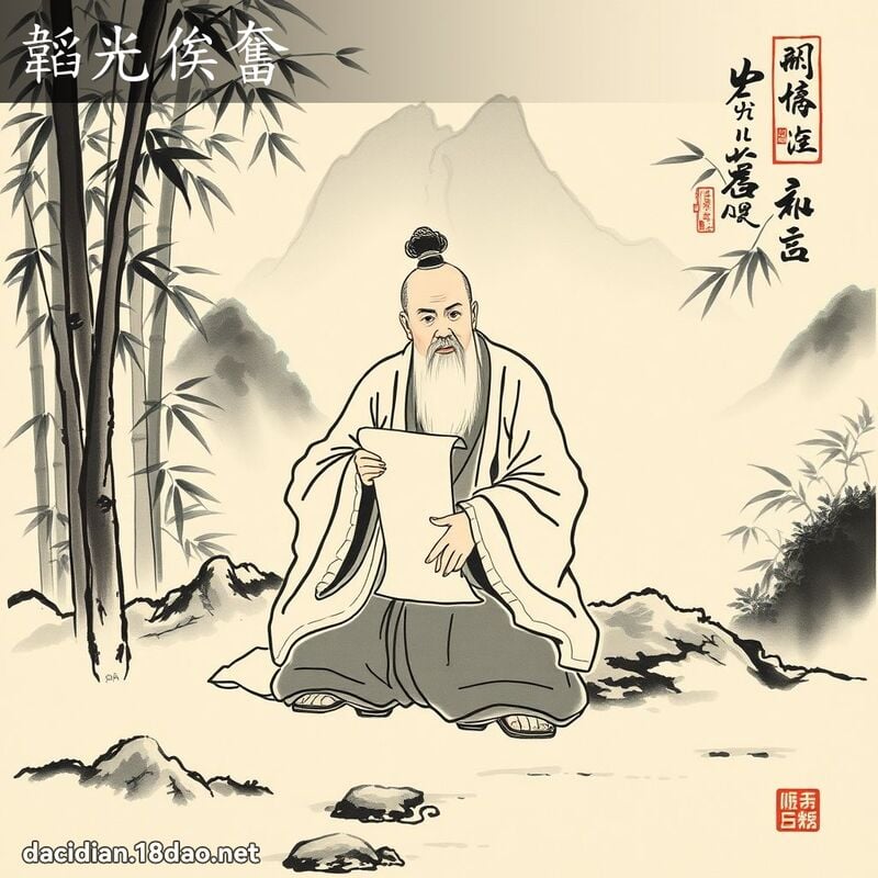韜光俟奮 配图