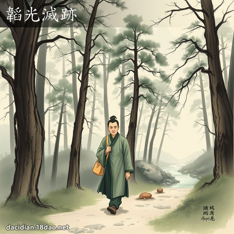 韜光滅跡 配图