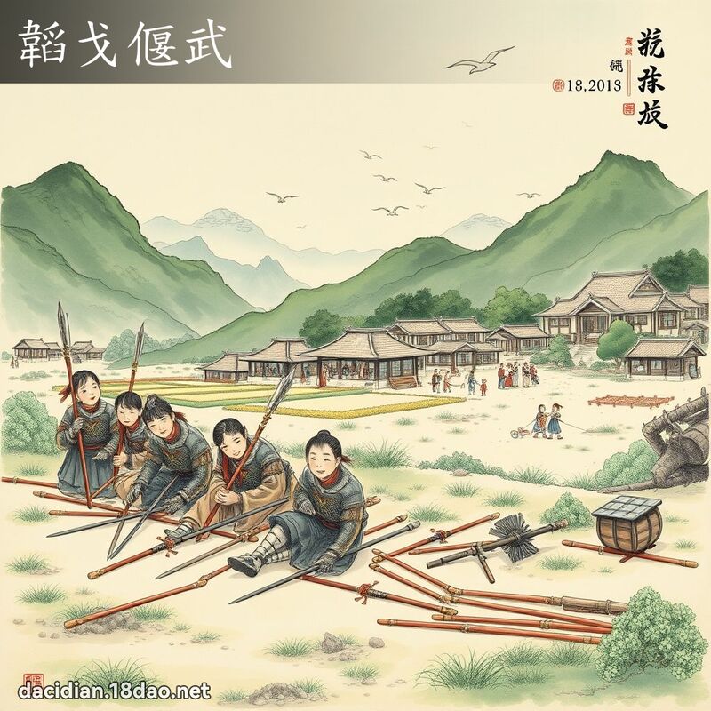 韜戈偃武 配图