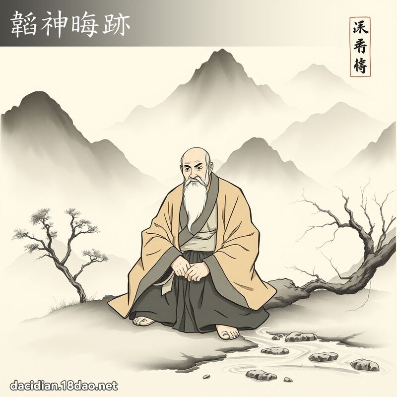 韜神晦跡 配图