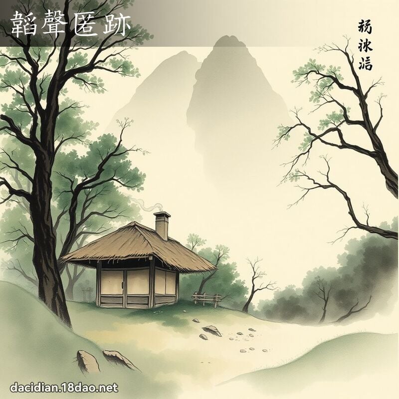 韜聲匿跡 配图