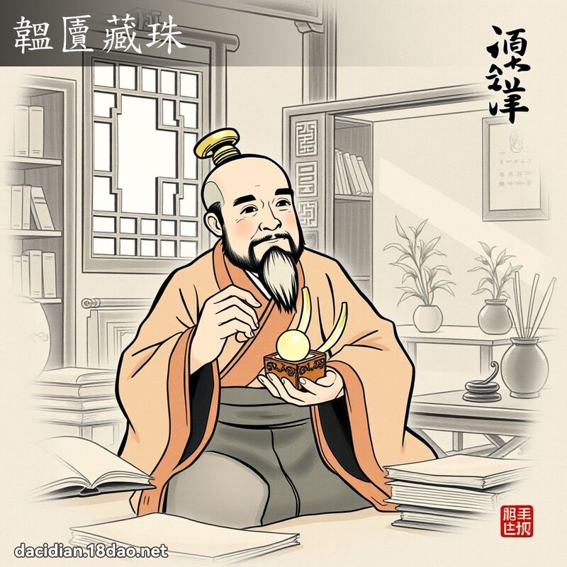 韞匵藏珠 配图