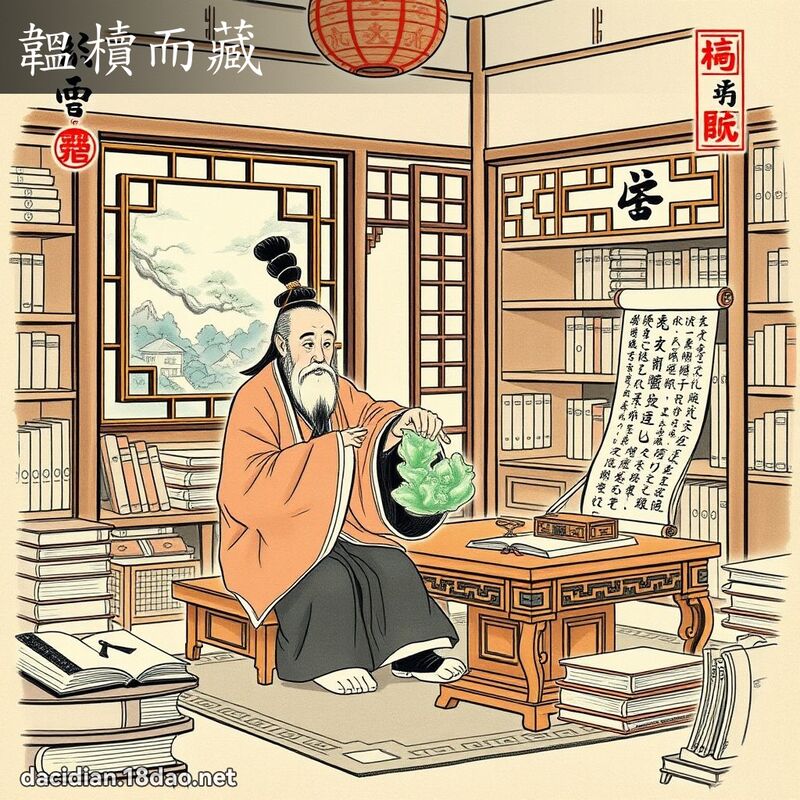 韞櫝而藏 配图