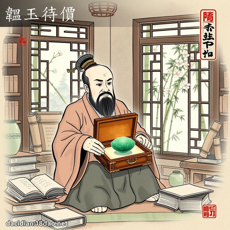 韞玉待價 配图