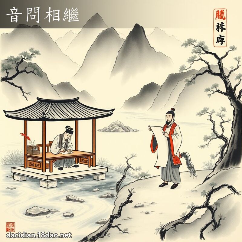 音問相繼 配图
