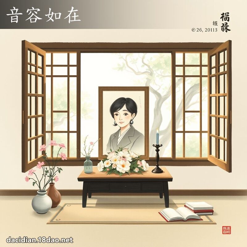 音容如在 配图