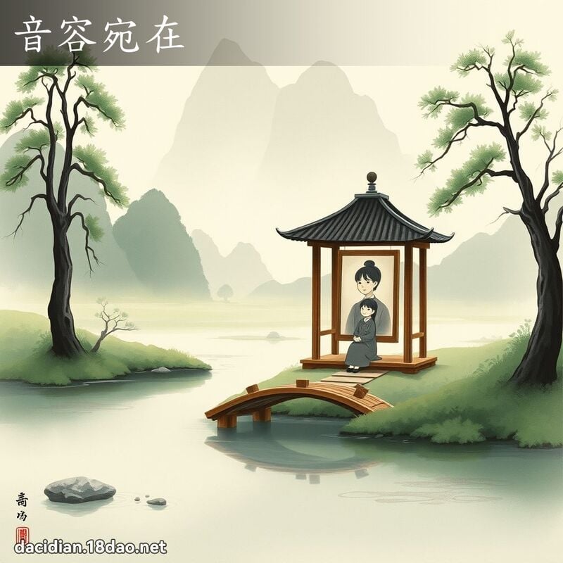 音容宛在 配图