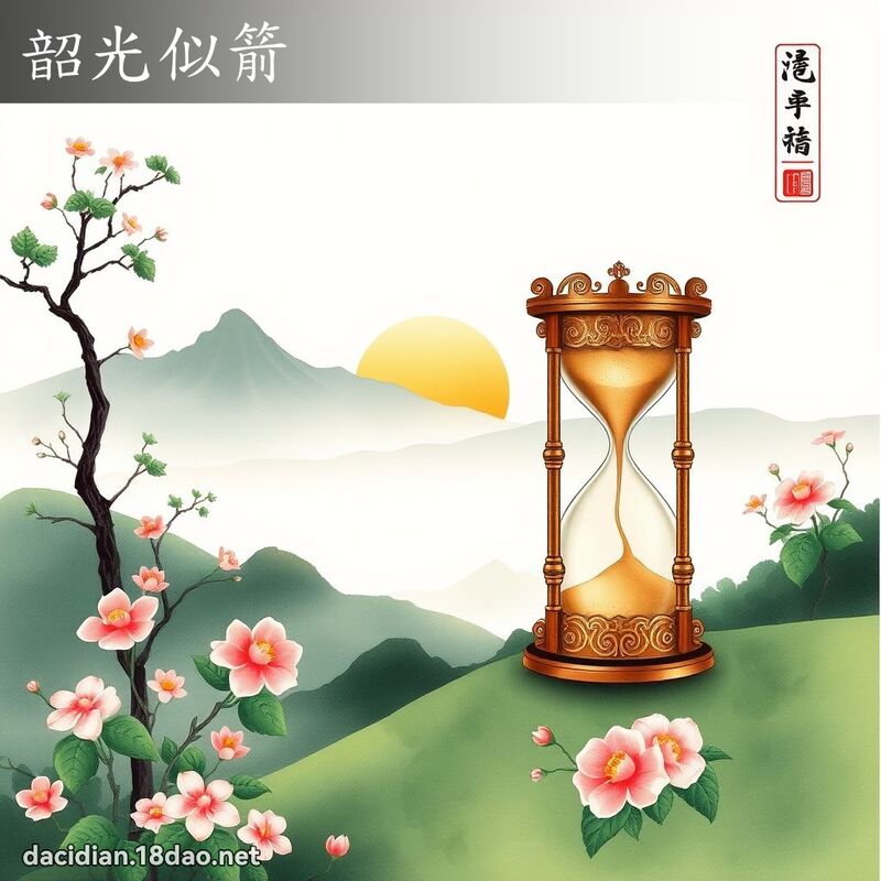 韶光似箭 配图