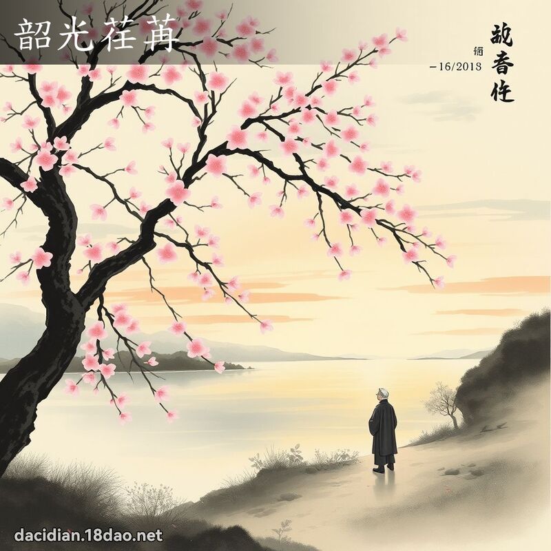 韶光荏苒 配图