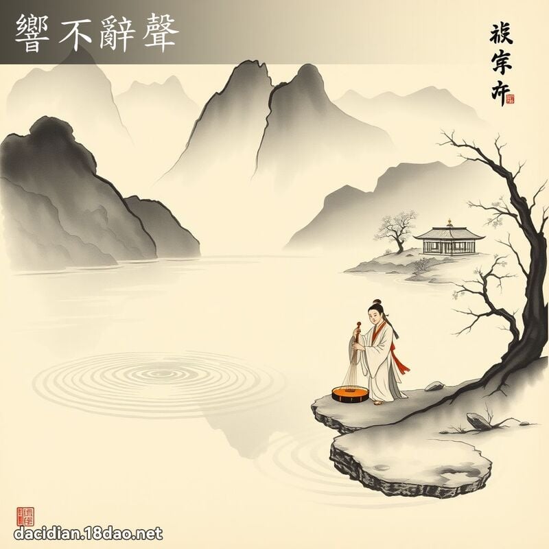 响不辞声 配图