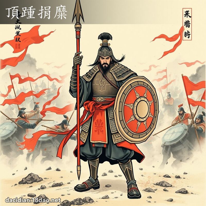 顶踵捐糜 配图