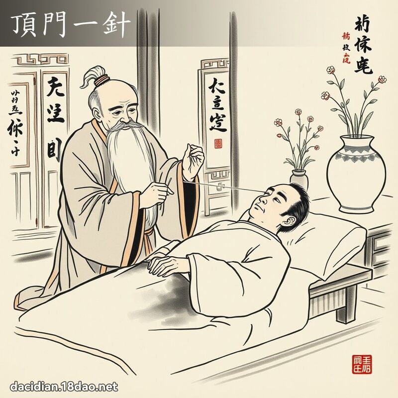 顶门一针 配图