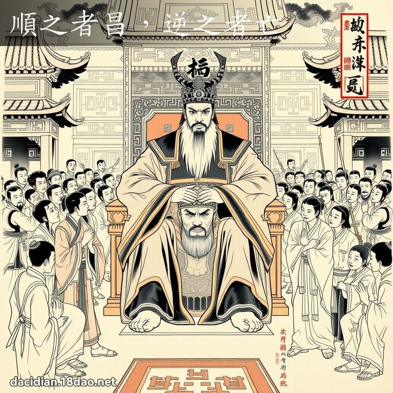 顺之者昌,逆之者亡 配图