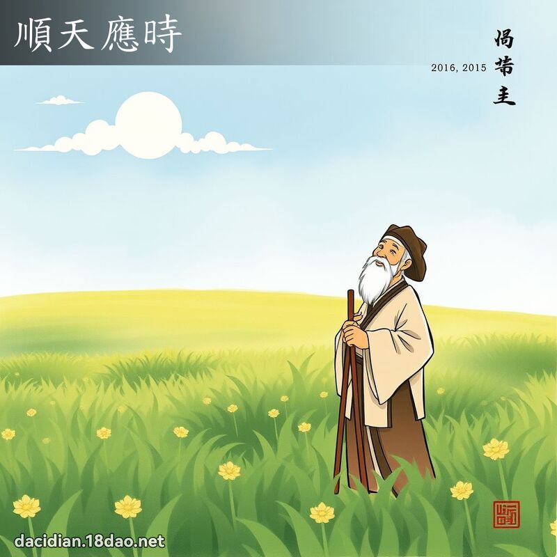 顺天应时 配图