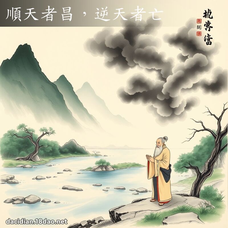 顺天者昌,逆天者亡 配图