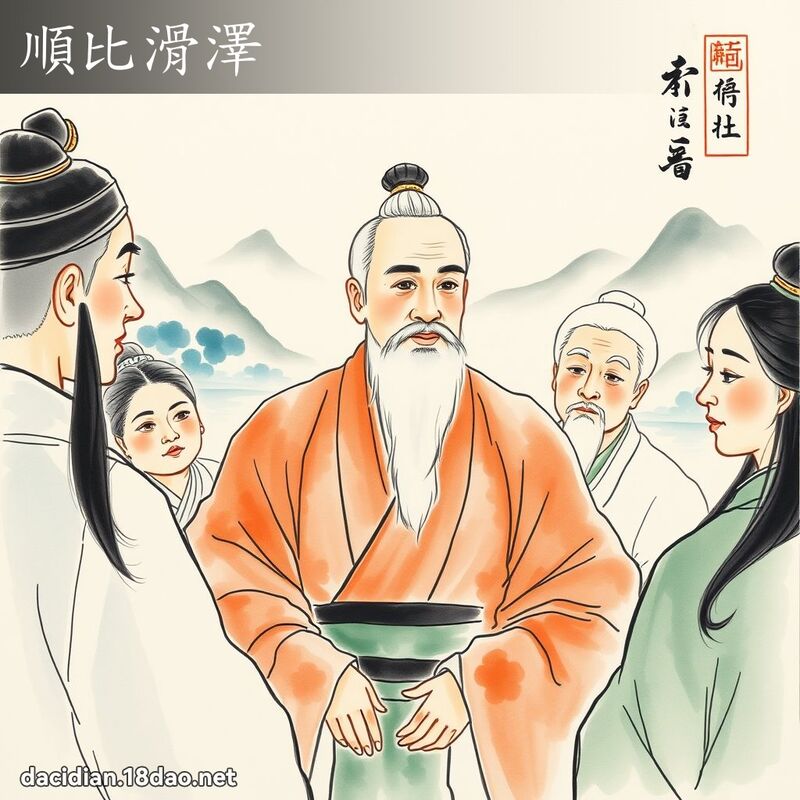 顺比滑泽 配图