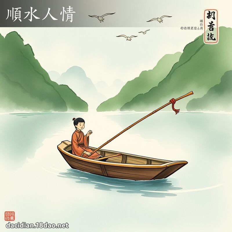 顺水人情 配图