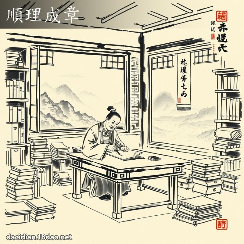 顺理成章 配图
