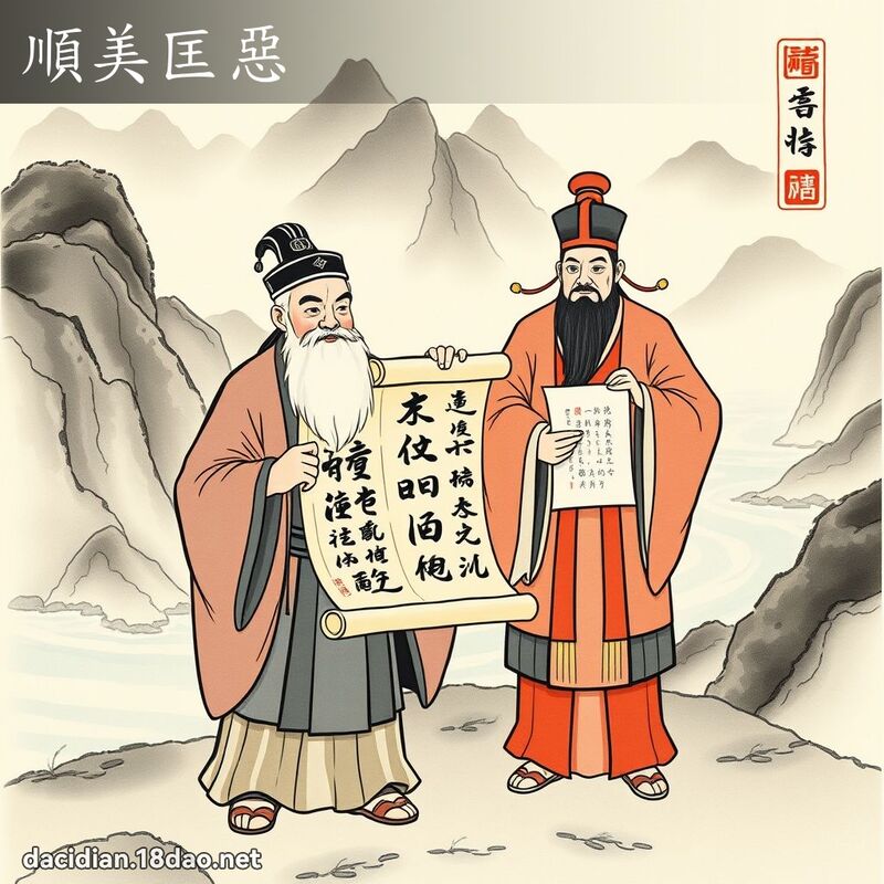 顺美匡恶 配图
