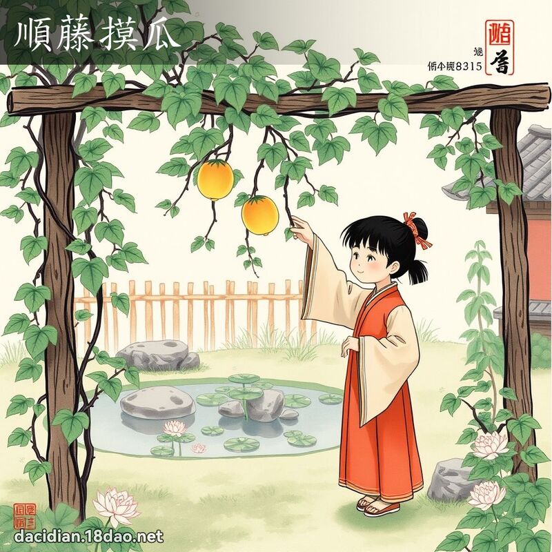 顺藤摸瓜 配图