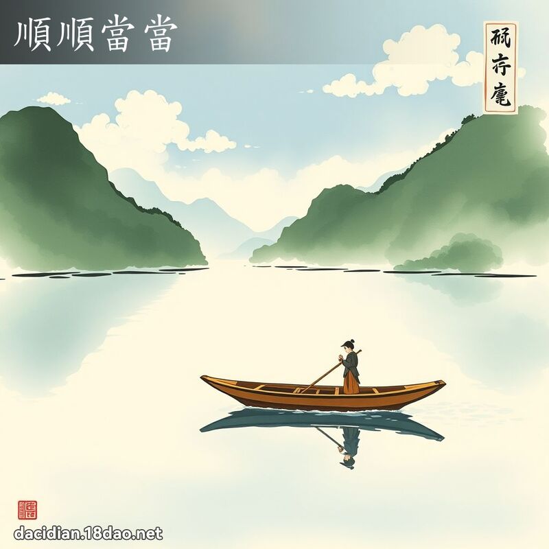 顺顺当当 配图