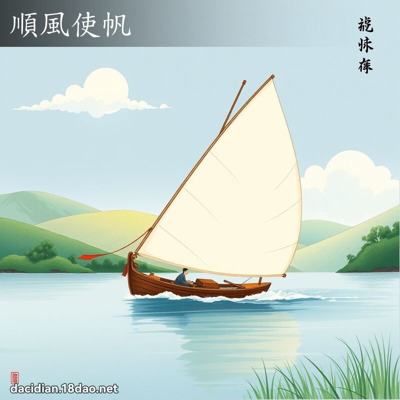 顺风使帆 配图