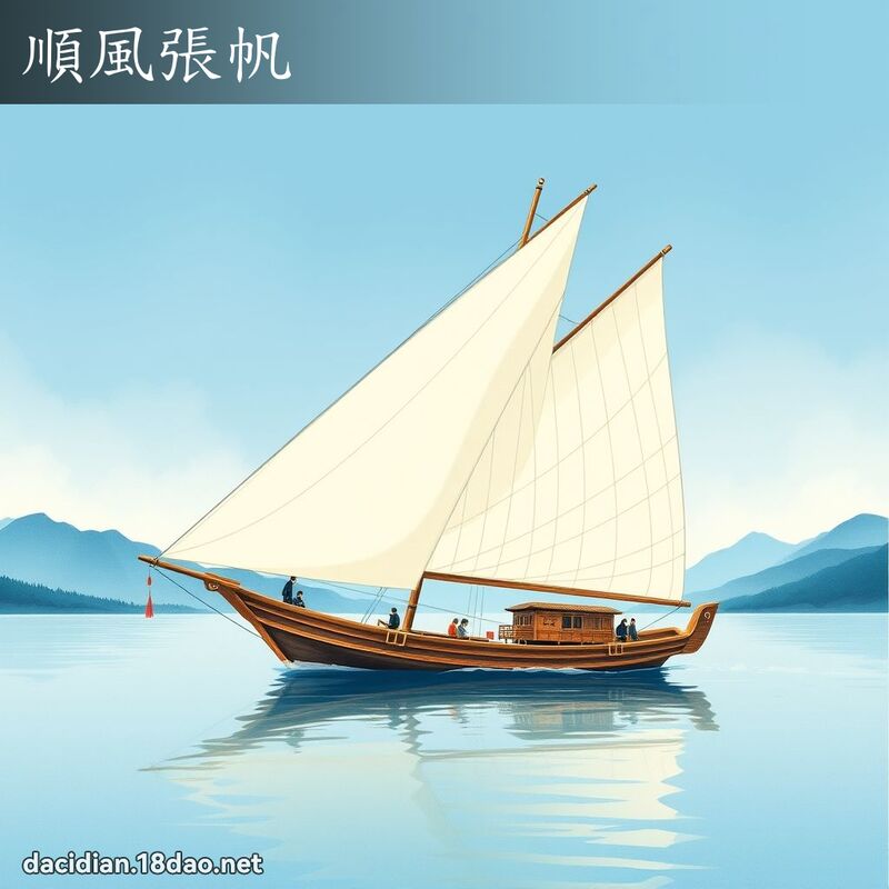 顺风张帆 配图