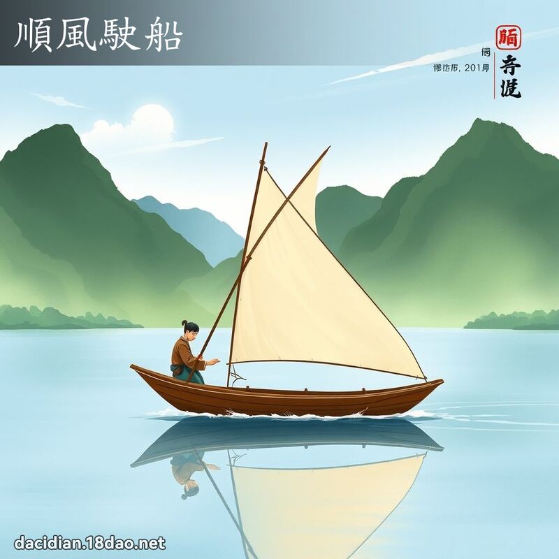 顺风驶船 配图