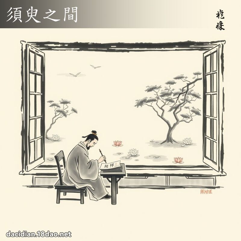 须臾之间 配图