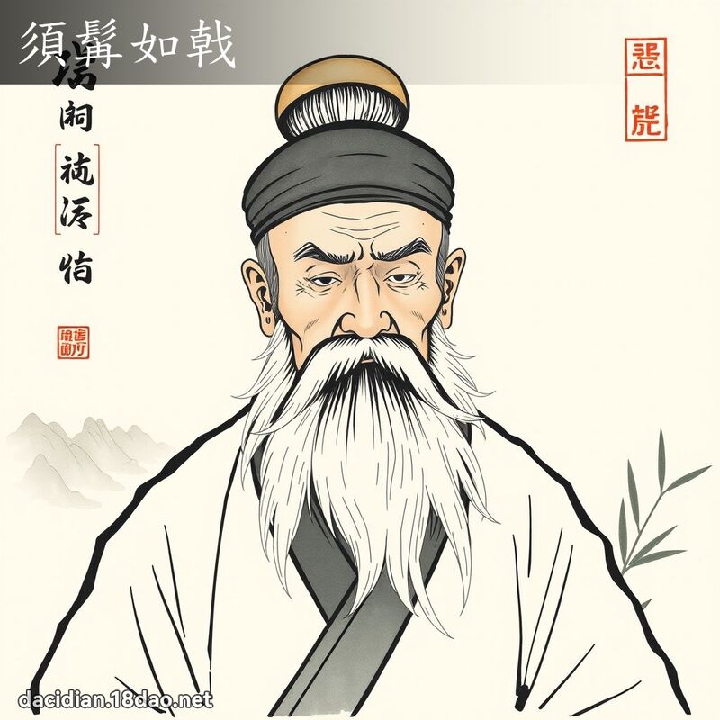 须髯如戟 配图