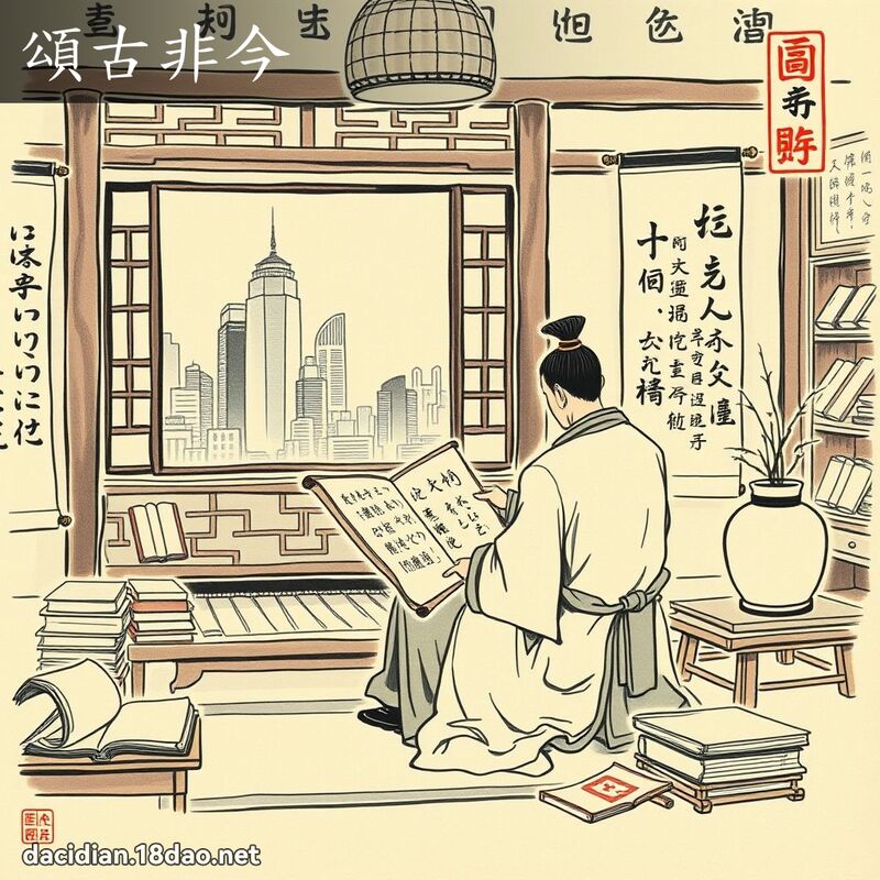 颂古非今 配图