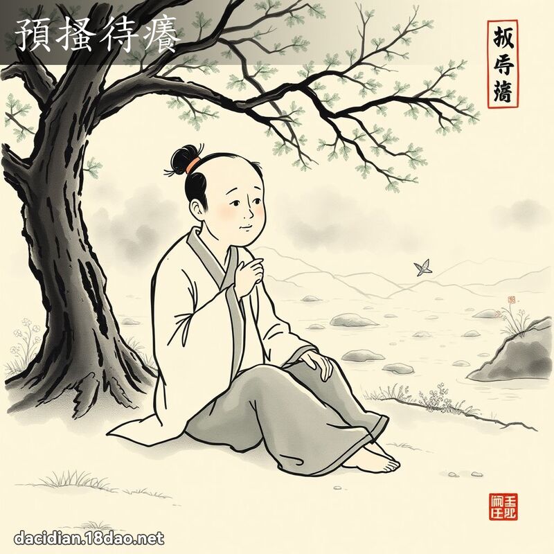 预搔待痒 配图
