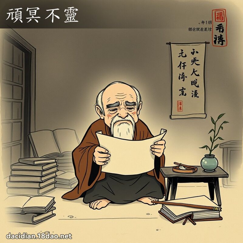 顽冥不灵 配图